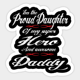 Proud Daughter Sticker